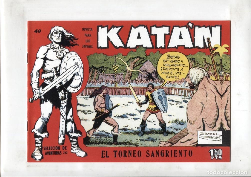 C&oacute;mics: Facsimil: Katan numero 40: El torneo sangriento - Brocal Remohi