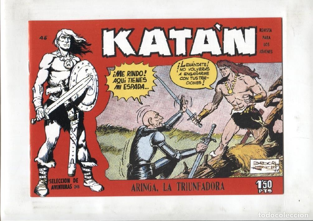 C&oacute;mics: Facsimil: Katan numero 45: Aringa, la triunfadora - Brocal Remohi