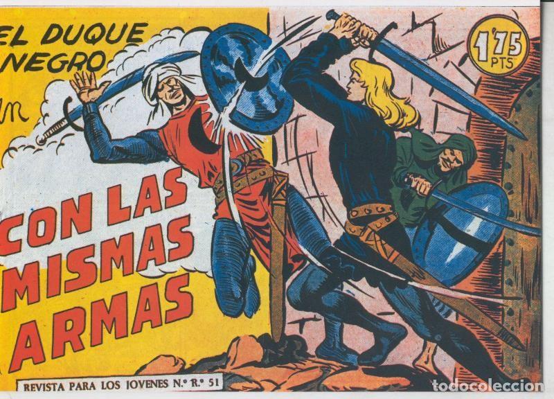 C&oacute;mics: Facsimil: El Duque Negro numero 13: Con las mismas armas - Manuel Gago - Foto 1