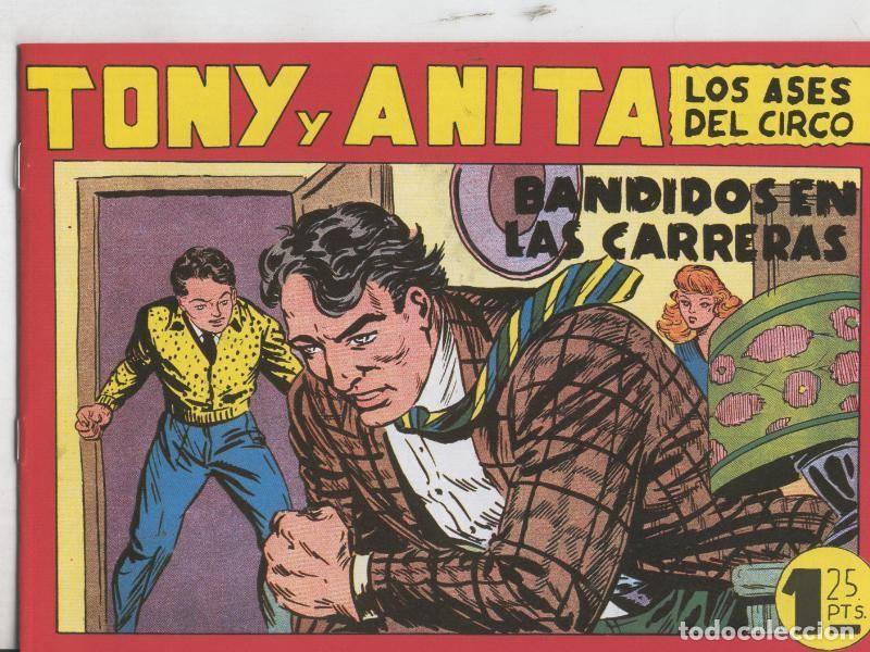Comics: Facsimil: Tony y Anita numero 042: Bandidos en las carreras - Miguel Quesada