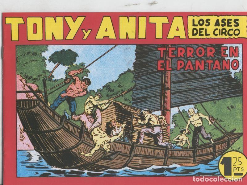 Comics: Facsimil: Tony y Anita numero 056: Terror en el pantano - Miguel Quesada