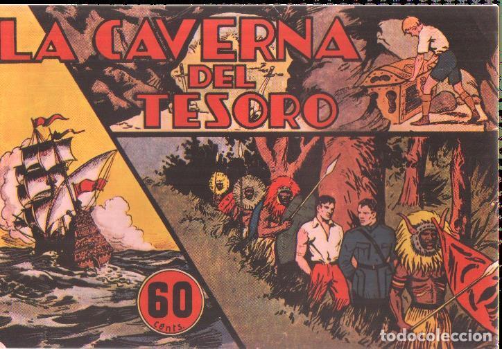 C&oacute;mics: Facsimil: Jorge y Fernando serie la selva: La caverna del tesoro - Lyman Young - Foto 1