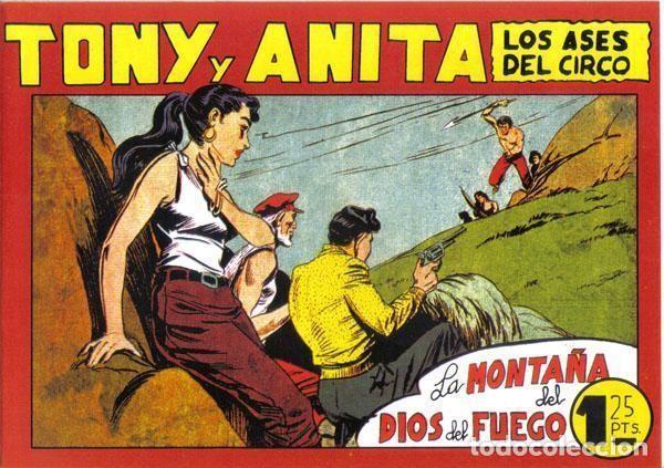 Comics: Facsimil: Tony y Anita numero 101: La monta&ntilde;a del Dios del Fuego - Miguel Quesada