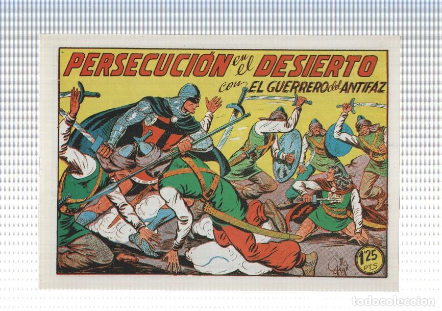 Comics: Facsimil: El Guerrero del Antifaz numero 201: Persecucion en el desierto - Manuel Gago