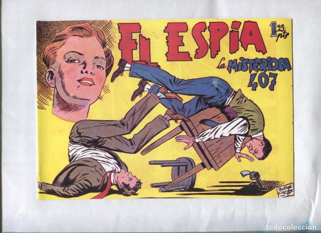 Comics: El Espia facsimil numero 05: La misteriosa 407 - Jose Ortiz, varios