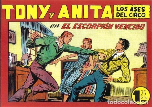 Comics: Facsimil: Tony y Anita numero 117: El escorpion vencido - Miguel Quesada