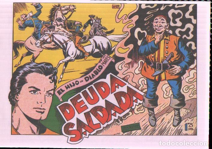 Comics: Facsimil: El Hijo del diablo de los mares numero 17: Deuda saldada - Boixcar