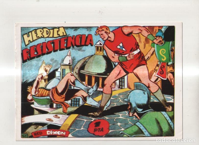Comics: Facsimil: Red Dixon 1&ordf; serie numero 67: Heroica resistencia - Juan Martinez Osete