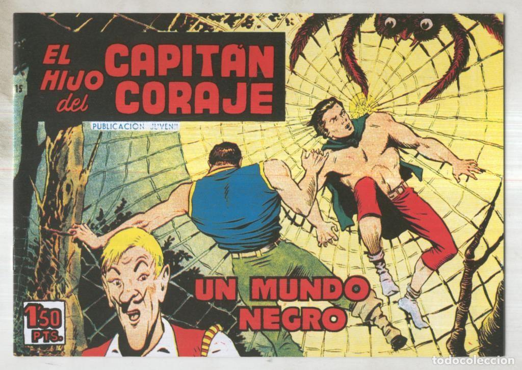 C&oacute;mics: El Hijo del Capitan Coraje facsimil numero 15: Un mundo negro - Ferrando