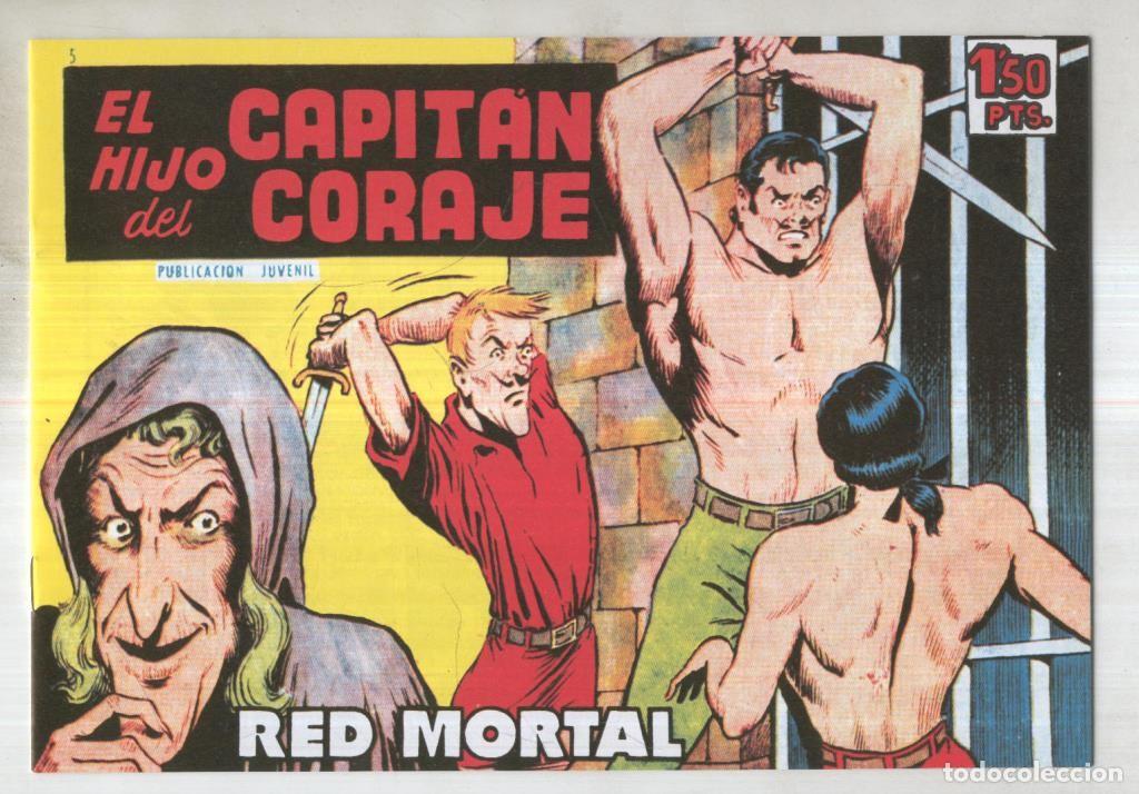 C&oacute;mics: El Hijo del Capitan Coraje facsimil numero 05: Red mortal - Ferrando