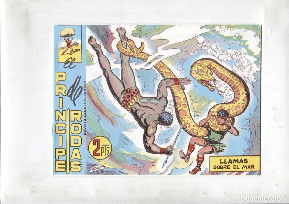 Fumetti: El Coloso facsimil numero 64: Llamas sobre el mar - Manuel Lopez Blanco