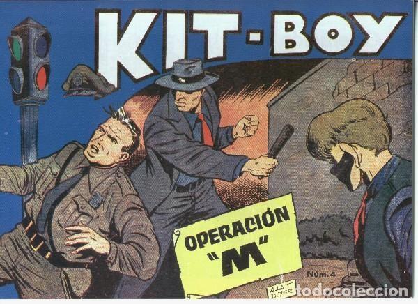 C&oacute;mics: Facsimil: Kit Boy 2a serie, numero 04: Operacion M - Alan Doyer - Foto 1