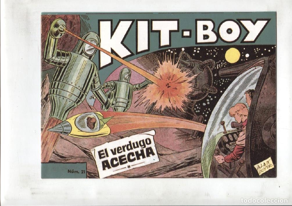 C&oacute;mics: Facsimil: Kit Boy 1a serie, numero 21: El verdugo acecha - Alan Doyer - Foto 1