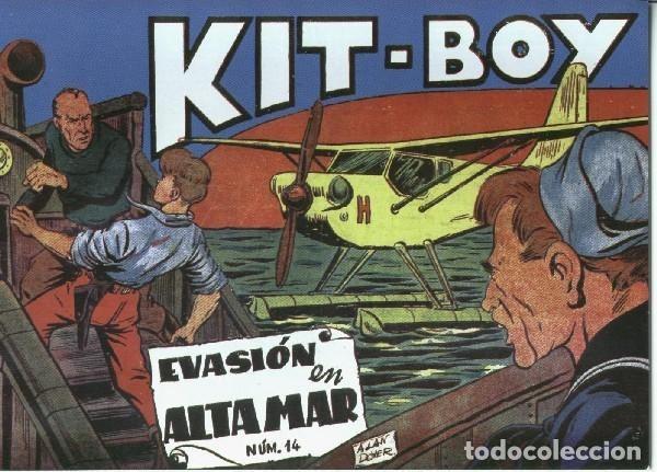 C&oacute;mics: Facsimil: Kit Boy 2a serie, numero 14: Evasion en alta mar - Alan Doyer - Foto 1