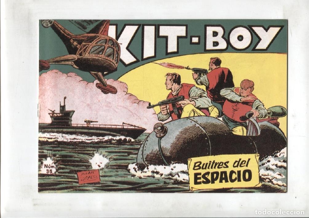 C&oacute;mics: Facsimil: Kit Boy 1a serie, numero 35: Buitres del espacio - Alan Doyer - Foto 1
