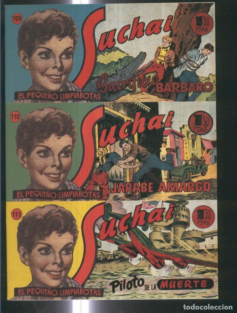 C&oacute;mics: Facsimil: Suchai 3 en 1 numero 109/111: Piloto de la muerte - Paludetti