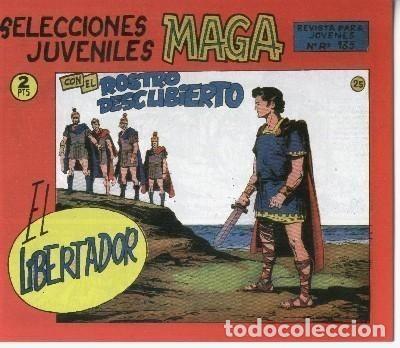 C&oacute;mics: El Libertador facsimil numero 25: Con el rostro descubierto - Leopoldo Ortiz
