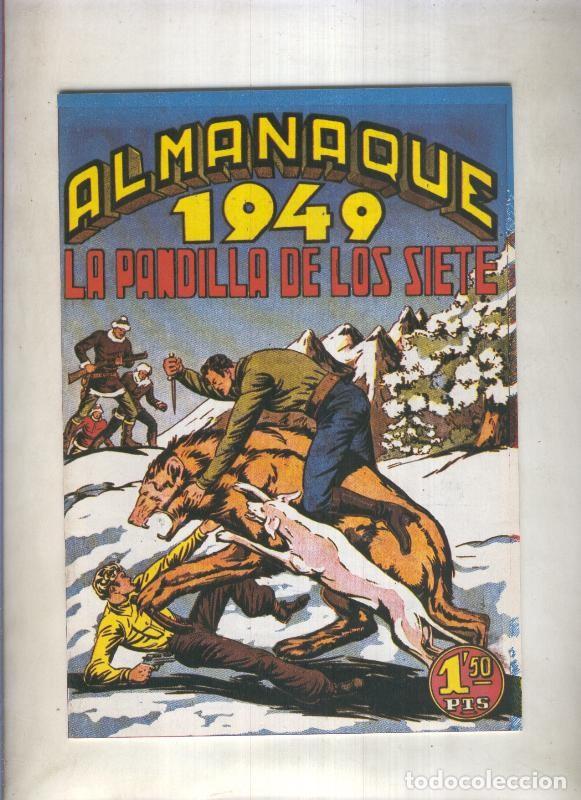 Fumetti: Facsimil: La pandilla de los siete almanaque 1949: el robo de las piees - Manuel Gago