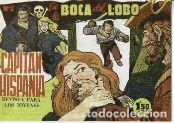 C&oacute;mics: Facsimil: Capitan Hispania numero 02: En la boca del lobo - Gonzalez Alacreu - Foto 1