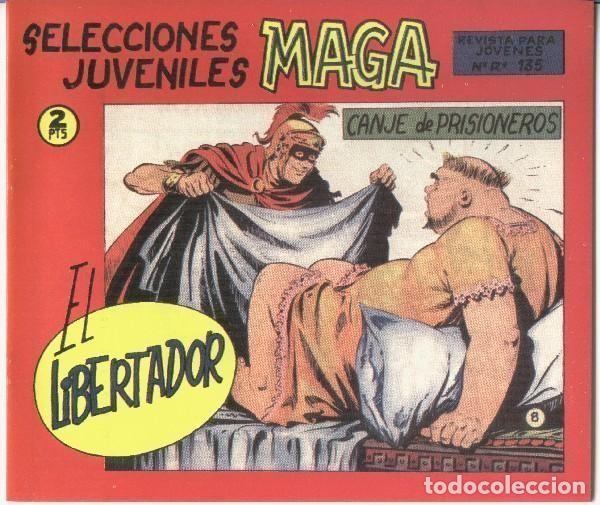 Comics : El Libertador facsimil numero 08: Canje de prisioneros - Leopoldo Ortiz