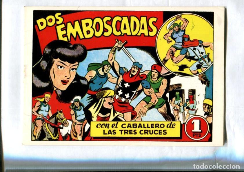 C&oacute;mics: Facsimil: El Caballero de las Tres Cruces numero 02: Dos emboscadas - Angel Pardo