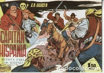 C&oacute;mics: Facsimil: Capitan Hispania numero 08: La huida - Gonzalez Alacreu - Foto 1