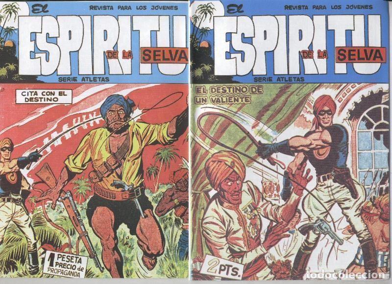 C&oacute;mics: El Espiritu de la selva, coleccion facsimil - Manuel Lopez Blanco