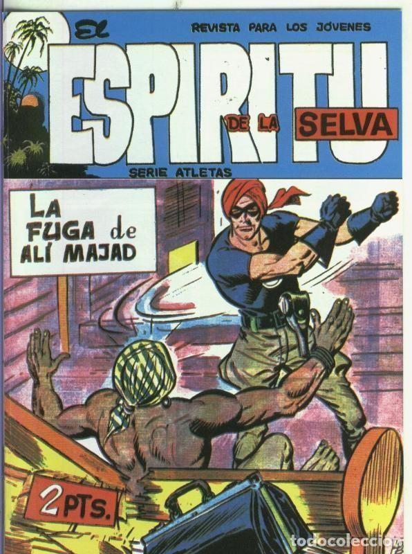 C&oacute;mics: Facsimil: El Espiritu de la Selva numero 54: La fuga de Ali Majad - Manuel Lopez Blanco