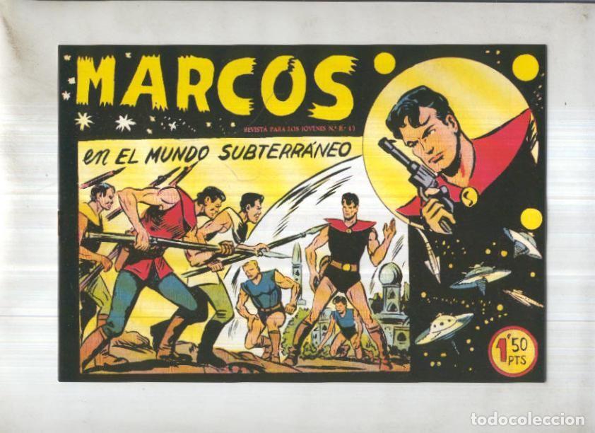 Fumetti: Marcos de Manuel Gago numero 18: El mundo subterraneo - Manuel Gago