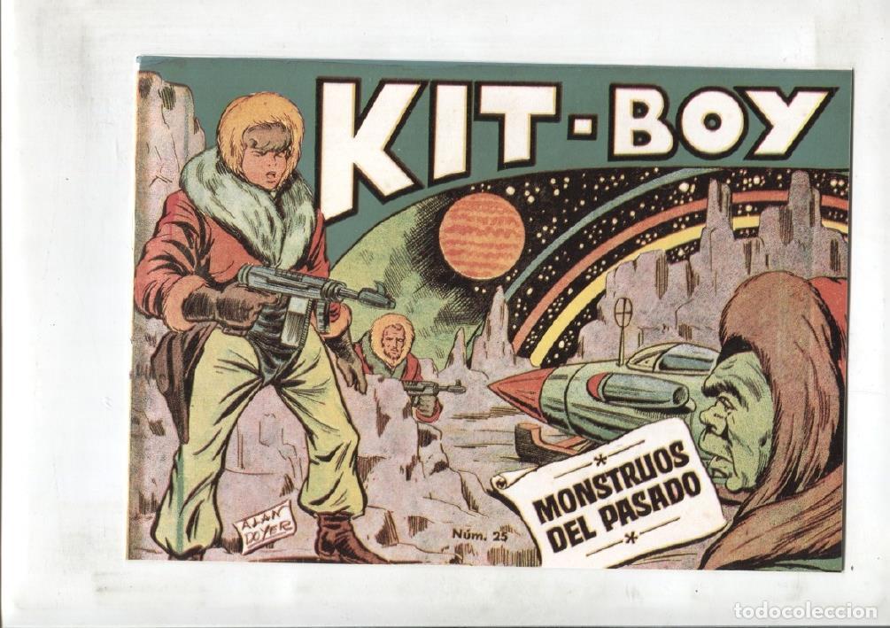 C&oacute;mics: Facsimil: Kit Boy primera serie, numero 25: Monstruos del pasado - Alan Doyer - Foto 1