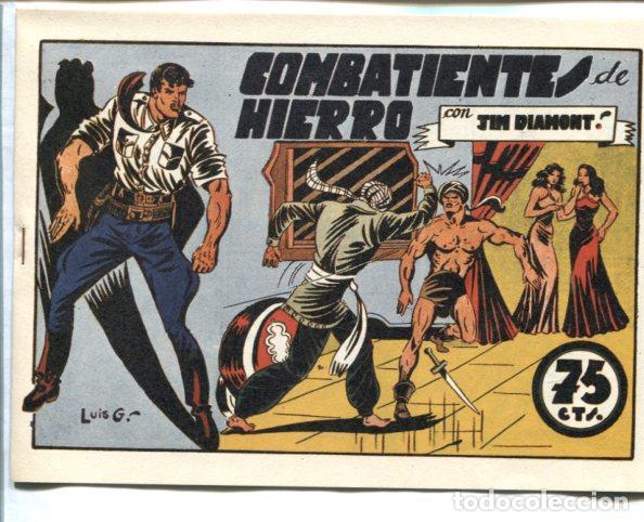 C&oacute;mics: Facsimil: Jim Diamont numero 13: Combatientes de hierro - Luis Gago - Foto 1