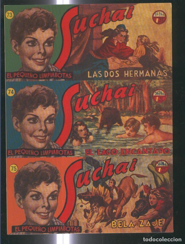 C&oacute;mics: Facsimil: Suchai 3 en 1 numero 073/075: Bela Zaje-Las dos hermanas-El lago encantado - Paludetti