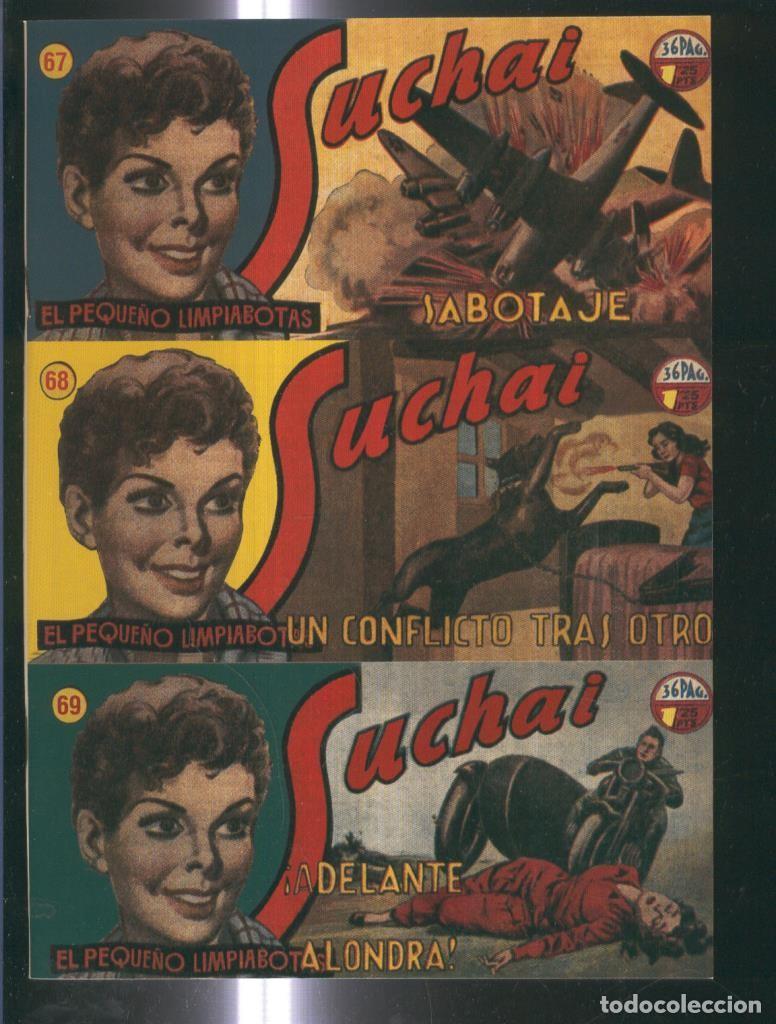 C&oacute;mics: Facsimil: Suchai 3 en 1 numero 067/69: Sabotaje-Adelante alondra-Un conflicto tras otro - Paludetti