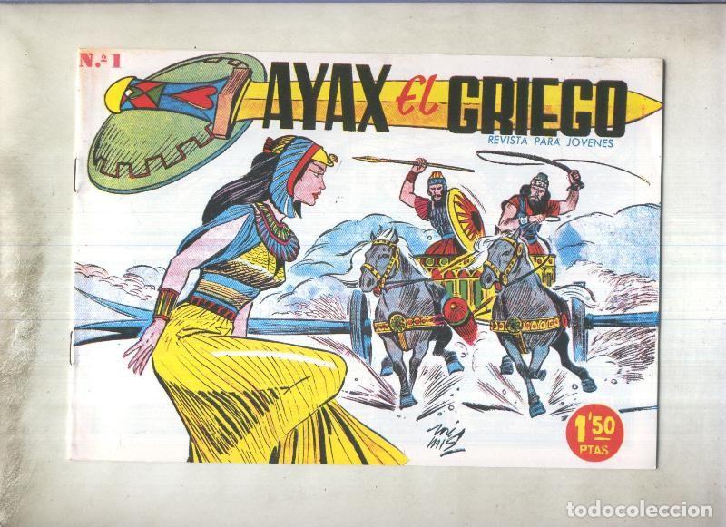 C&oacute;mics: Facsimil: Ayax el Griego numero 01: Ayax el griego - Jose Luis