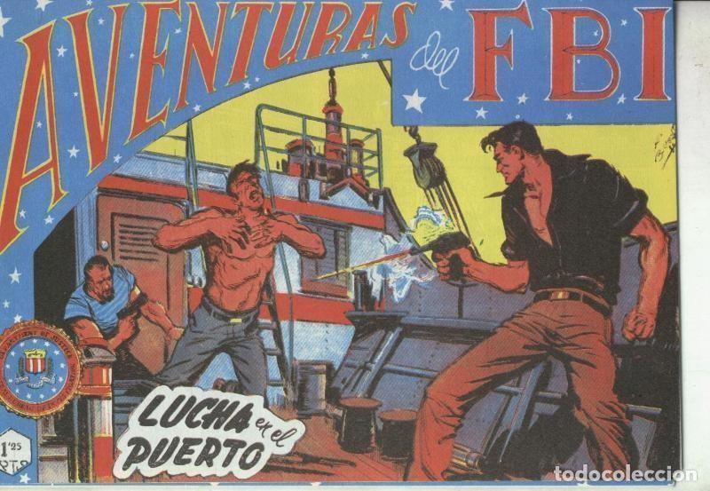 C&oacute;mics: Aventuras del FBI facsimil numero 086: Lucha en el puerto - Luis Bermejo-Lopez Blanco