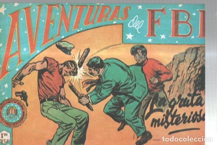 C&oacute;mics: Facsimil Aventuras del FBI numero 076: La gruta misteriosa - Luis Bermejo