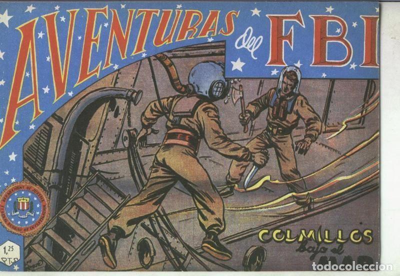 C&oacute;mics: Aventuras del FBI facsimil numero 063: Colmillos bajo el mar - Luis Bermejo-Lopez Blanco