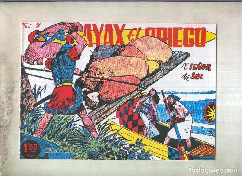 Comics: Facsimil: Ayax el Griego numero 07: El se&ntilde;or del sol - Jose Luis