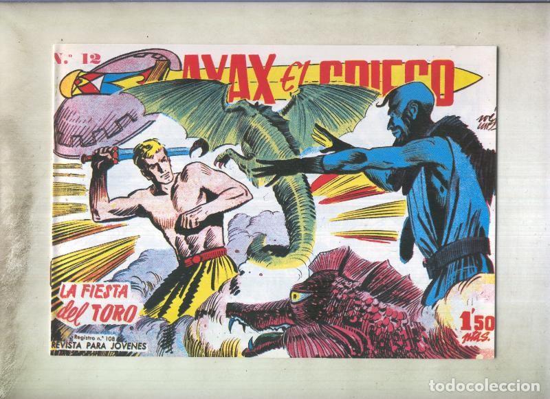 Comics: Facsimil: Ayax el Griego numero 12: La fiesta del toro - Jose Luis