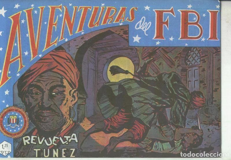 C&oacute;mics: Aventuras del FBI facsimil numero 046: Revuelta en Tunez - Luis Bermejo-Lopez Blanco