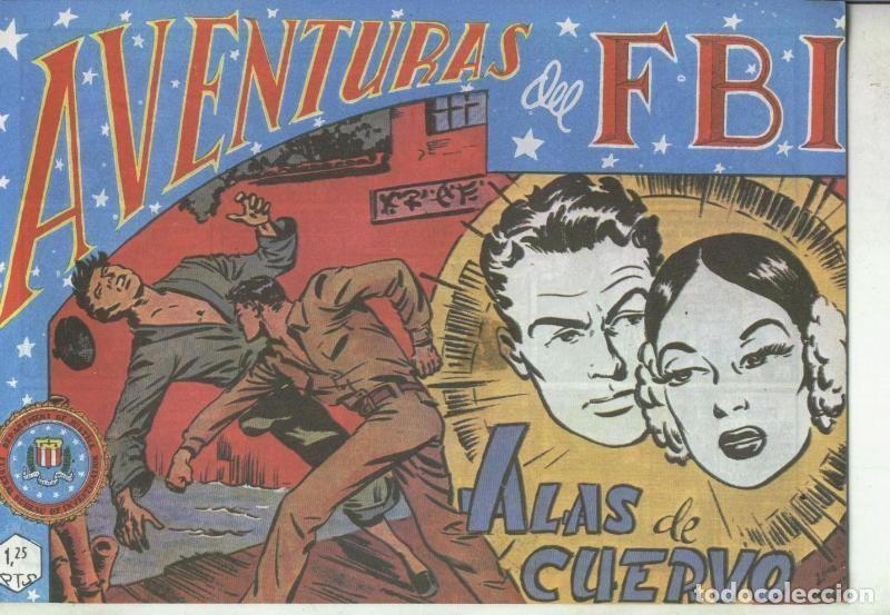 C&oacute;mics: Aventuras del FBI facsimil numero 041. Alas de cuervo - Luis Bermejo-Lopez Blanco