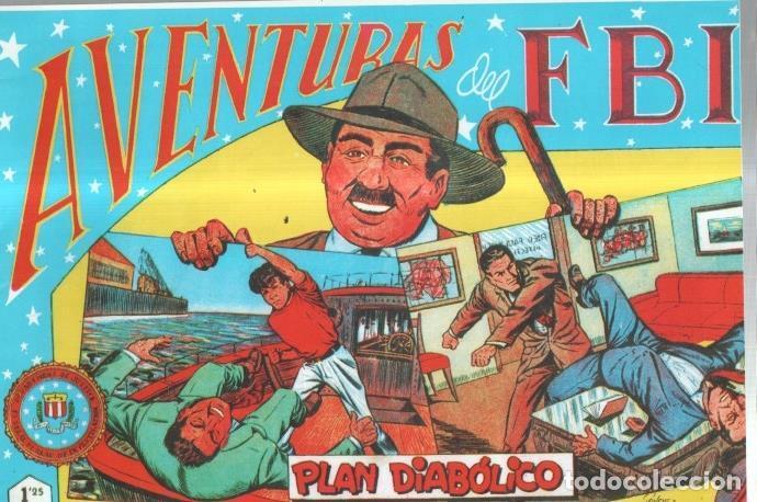 C&oacute;mics: Aventuras del FBI facsimil numero 143: Plan diabolico - Luis Bermejo-Lopez Blanco