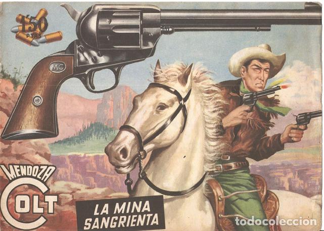 Comics: Mendoza Colt facsimil numero 024: La mina sangrienta - Martin Salvador