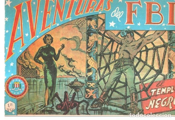 C&oacute;mics: Aventuras del FBI facsimil numero 025: El templo negro - Luis Bermejo-Lopez Blanco