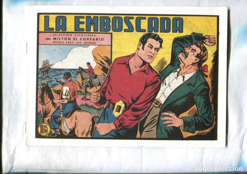 C&oacute;mics: Facsimil: Milton el Corsario numero 027: La emboscada - Va&ntilde;o - Foto 1