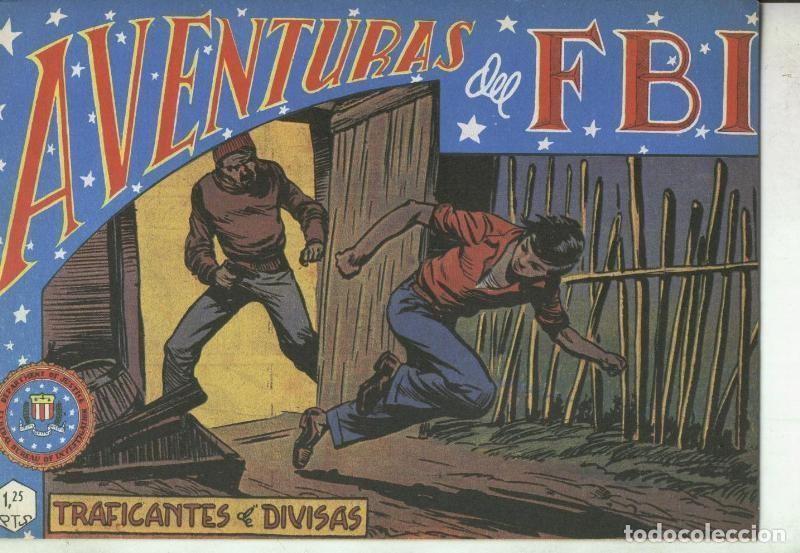C&oacute;mics: Aventuras del FBI facsimil numero 062: Traficantes de divisas - Luis Bermejo-Lopez Blanco