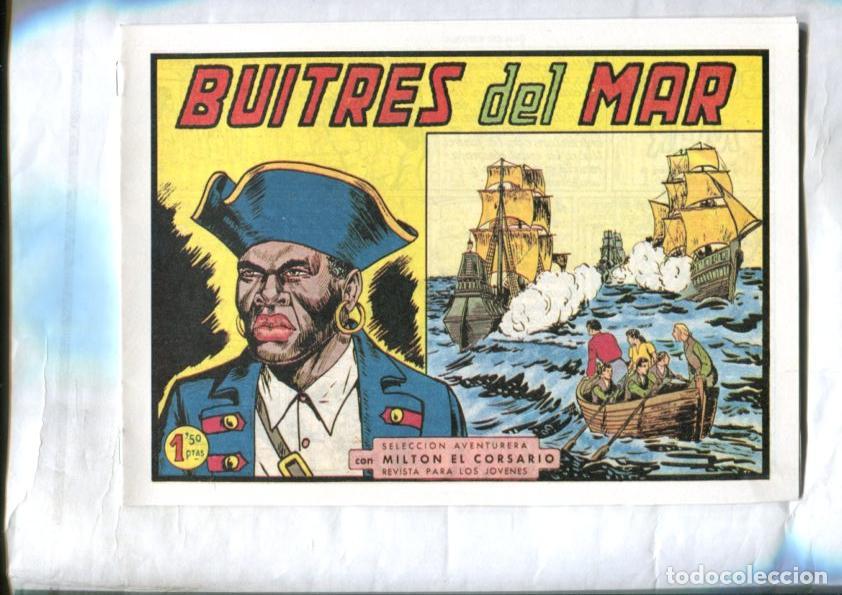 C&oacute;mics: Facsimil: Milton el Corsario numero 033: Buitres del mar - Va&ntilde;o