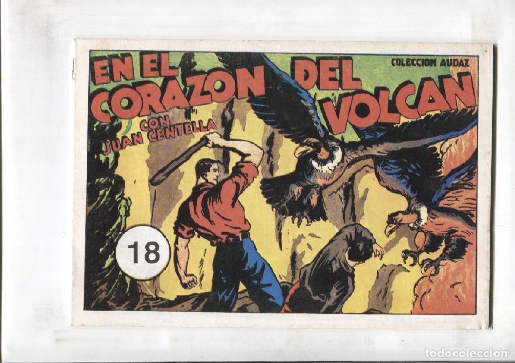 C&oacute;mics: Juan Centella facsimil edicion 2 en 1 numero 18: En el corazon del volcan - Cossio - Foto 1