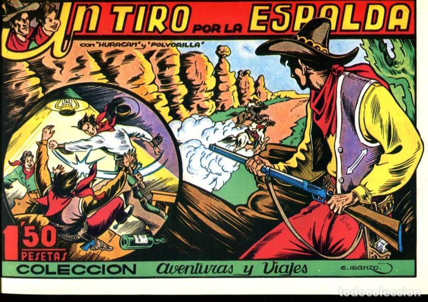 C&oacute;mics: Facsimil: Polvorilla y Huracan: Un tiro por la espalda (Juan G.Iranzo) - Iranzo