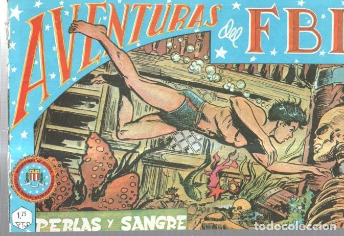 C&oacute;mics: Aventuras del FBI facsimil numero 035: Perlas y sangre - Luis Bermejo-Lopez Blanco